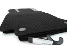 Set 4 Tapis Sol Mercedes Classe C S205 Forme Origine NOIR Moquette 2400g/m² LUXE