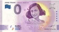 Billet Souvenir 2023 Allemagne Anne Frank