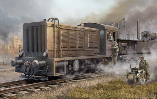 Trumpeter locomotive allemande - trumpeter,