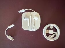 Apple EarPods Lightning + Adaptateur Apple Lightning vers Jack + câble USB/light