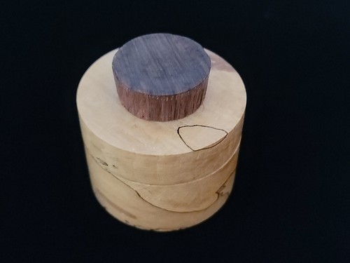 Boîte bois vintage - boîte, en