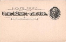 Postal card, Scott #UX12, UPSS