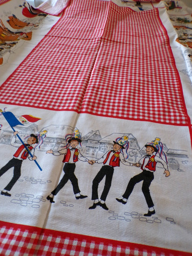 Nappe folklore alsace avec - nappe,
