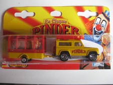 VEHICULE MINIATURE DE MARQUE MAJORETTE CIRQUE PINDER - TOYOTA + CAGE