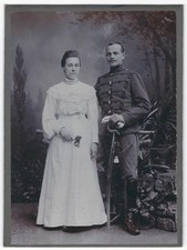 27/60 Photo Hartpappe Husar 