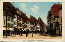 CPA Wissembourg Rue Nationale (1390373)