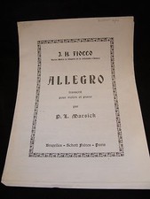 "Partition Allegro pour violon