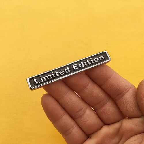 Metal stickers limited edition - limited,