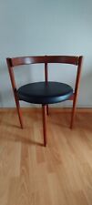chaise en Palissandre scandinave vintage Hugo Franssen 1960