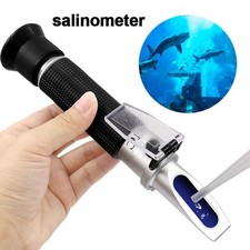Salinomètre de Mètre de Sel D'eau de Mer de Réfractomètre de Salinité pour