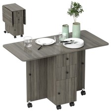 HOMCOM Table de cuisine