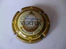 capsule de champagne, VERTUS, millésime 2000, ct gris- jaune N°1d, à saisir