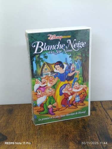 Vhs blanche neige et les - fr,