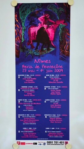 Affiche corrida féria - corrida,