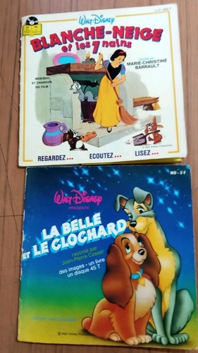 Lot walt disney blanche neige - disney,