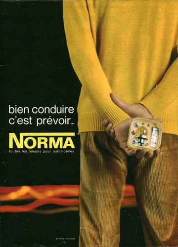 Publicité ancienne norma - publicité,