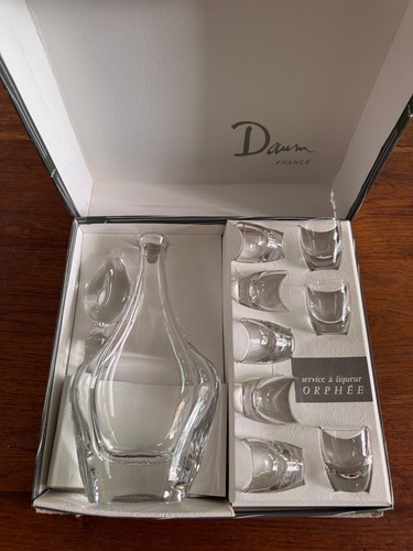 Daum nancy service liqueur - daum,