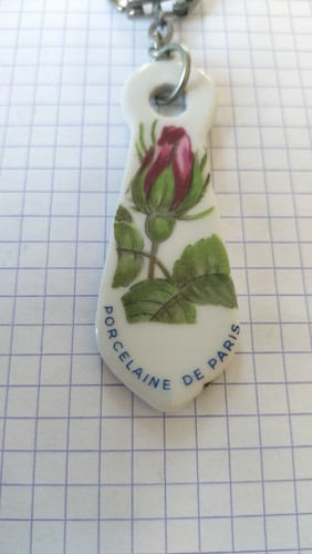 Porte clé porcelaine paris - porcelaine, de