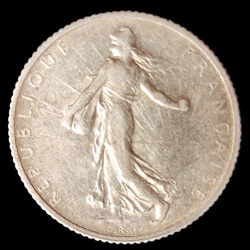 Franc semeuse 1909 argent - 1,