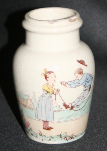 Ancien pot moutarde - à,