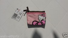 PORTE MONNAIE HELLO KITTY ROSE
