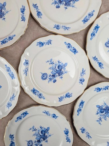Lot assiettes plates - 10,