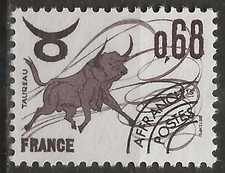 PREO. N° 147**  SERIE SIGNE DU ZODIAQUE - TAUREAU