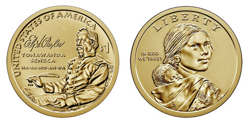 Usa dollar native american - american,