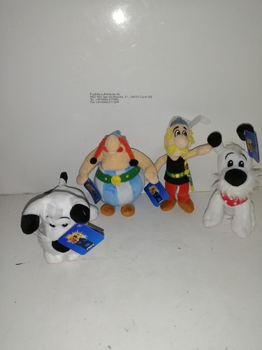 Lot peluche asterix 2 - 4,
