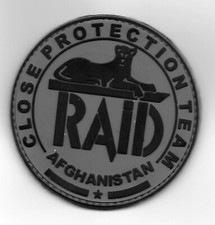 ecusson FRANCE RAID CLOSE PROTECTION TEAM AFGHANISTAN POLICE patch