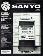 publicité Advertising 0323 1979   Sanyo  hi-fi  ampli tuner