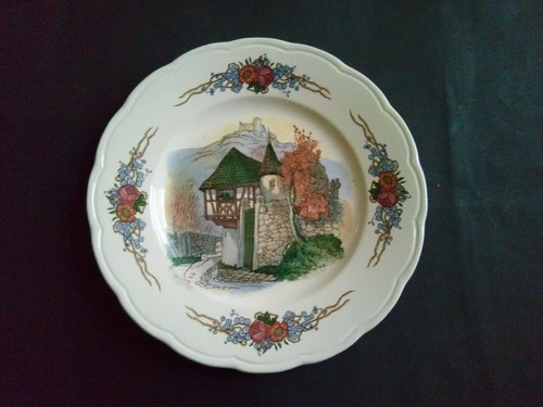 Assiette dessert faience - assiette, a