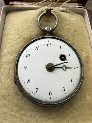 Montre gousset coq fusee
