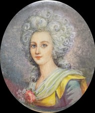 PORTRAITS MINIATURES PEINTURE ANCIENNE  - 19ème