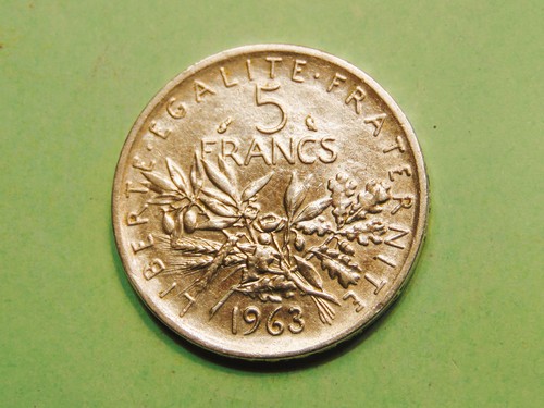 Semeuse argent 1963 - semeuse,