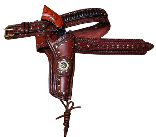 Gun holster belt leather - gun,