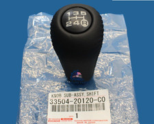 TOYOTA JZA70 SUPRA MK3 AUTHENTIQUE OEM 5 vitesses cuir bouton de changement...