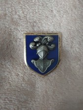 Insigne  école d'application armé blindée cavalerie A.Bertrand éd. Atlas 