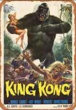 Métal Signe King Kong 1933