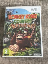 Jeu Wii Donkey Kong Country Returns En Très Bon État