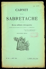 Carnet de la Sabretache