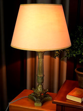 Lampe à poser + abat-jour