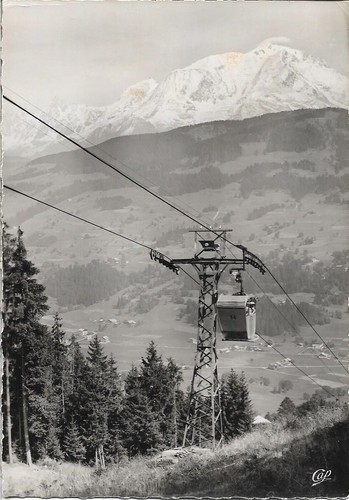 Megeve télécabine du - le,