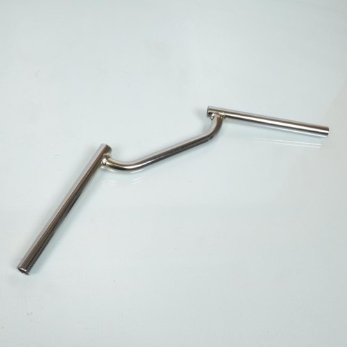 Guidon racing chromé pour