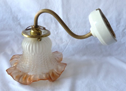 Applique murale ancienne lampe - applique,