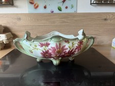 Corbeille de fruit ancien antique cache pot jardinière KG Luneville