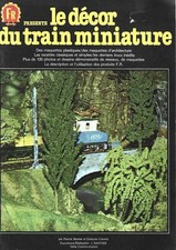 Le décor du train miniature