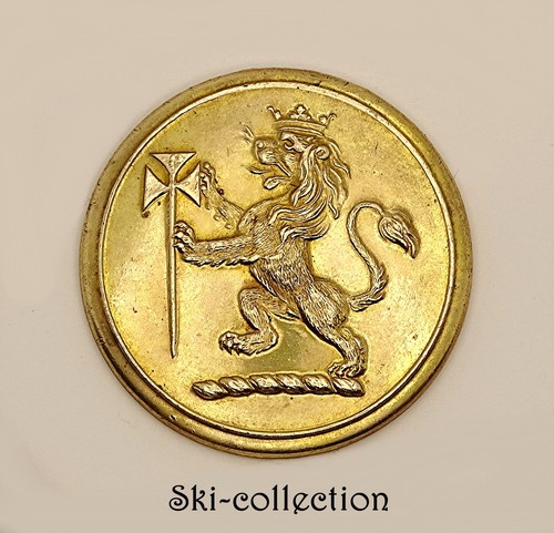 Bouton livrée lion - bouton,