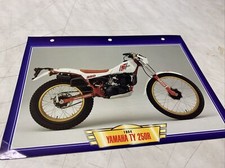 Yamaha TY250R 1984 TY250 R fiche carte moto passion collection Atlas 250 TY