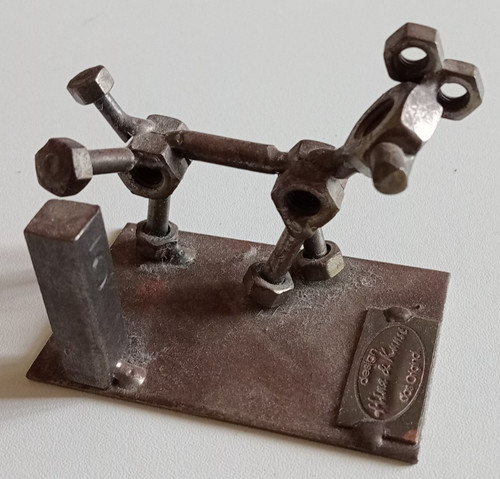 Sculture acier hinz - hinz, /